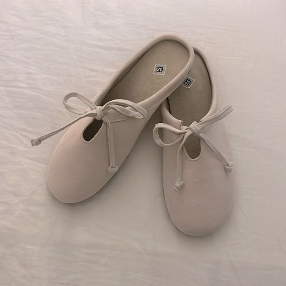 Obiono women retro leather shoes slippers flats - Picture 2 of 2